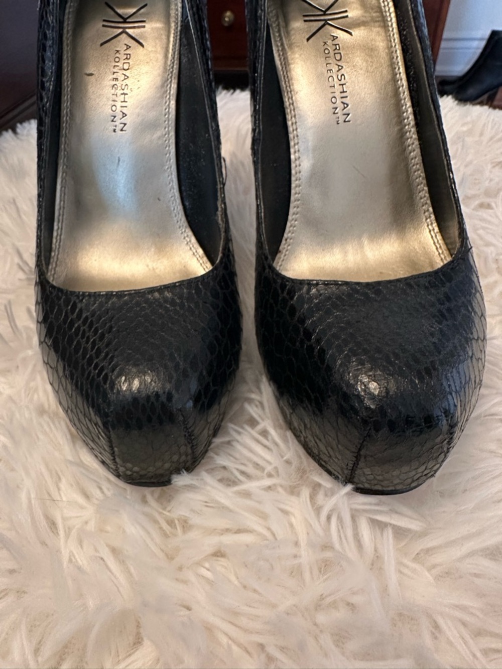 Croc platform heels - Picture 2 of 9